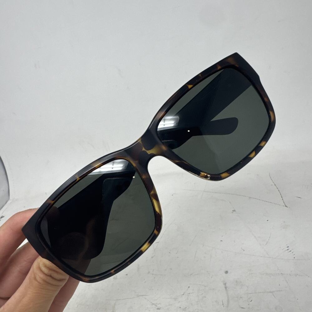 Madson Of America Camino Polarized Black Tortoise Square Black Lens Sunglasses